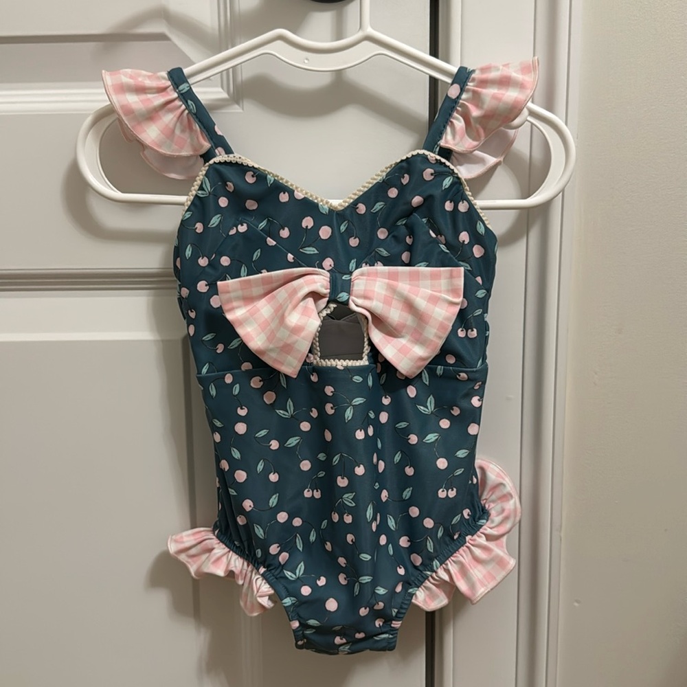 SweetHoney Retro One Piece - Cherry Pie